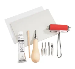 ohne Marke Linol-Schnitt-Set