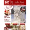 Online ohne Marke Magazin DIY Filz + Wolle + Draht Herbst Weihnachten "Retro-Wickelsterne"