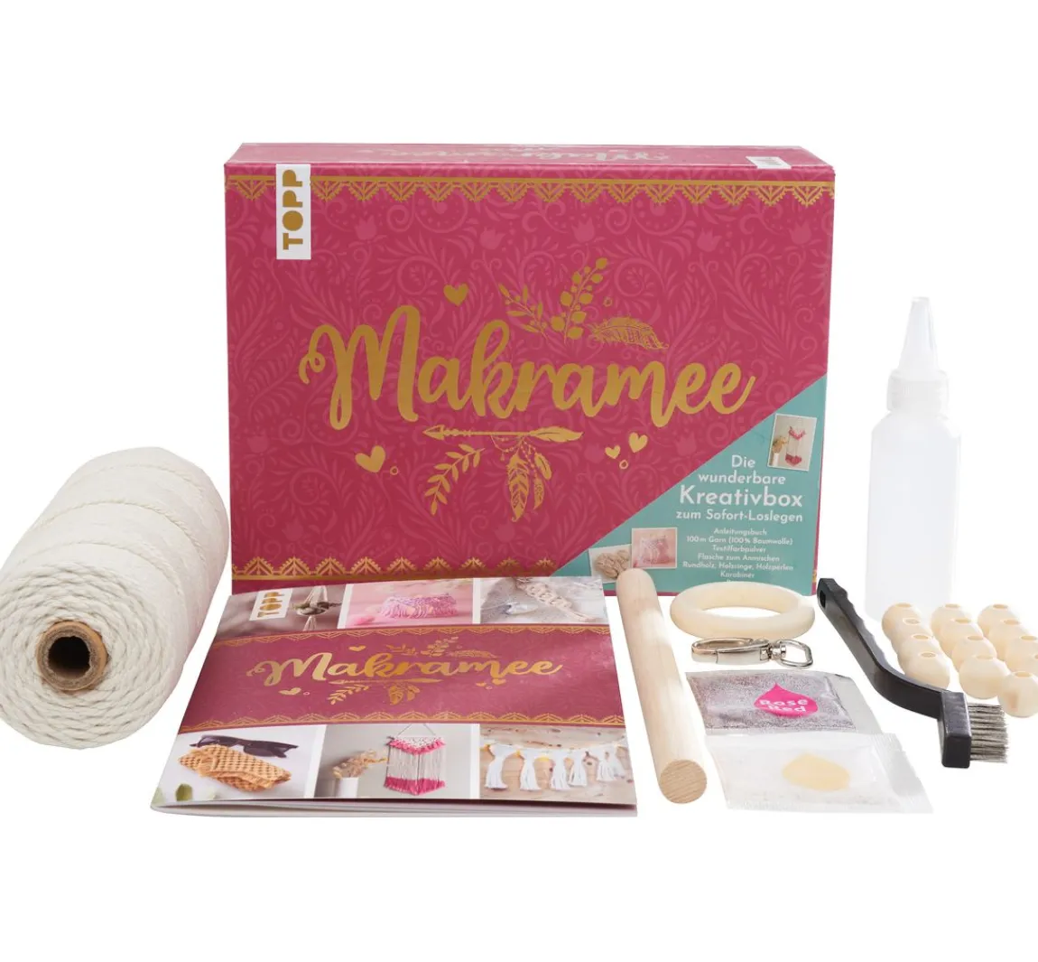Online Topp Makramee knüpfen - Die wunderbare Kreativbox
