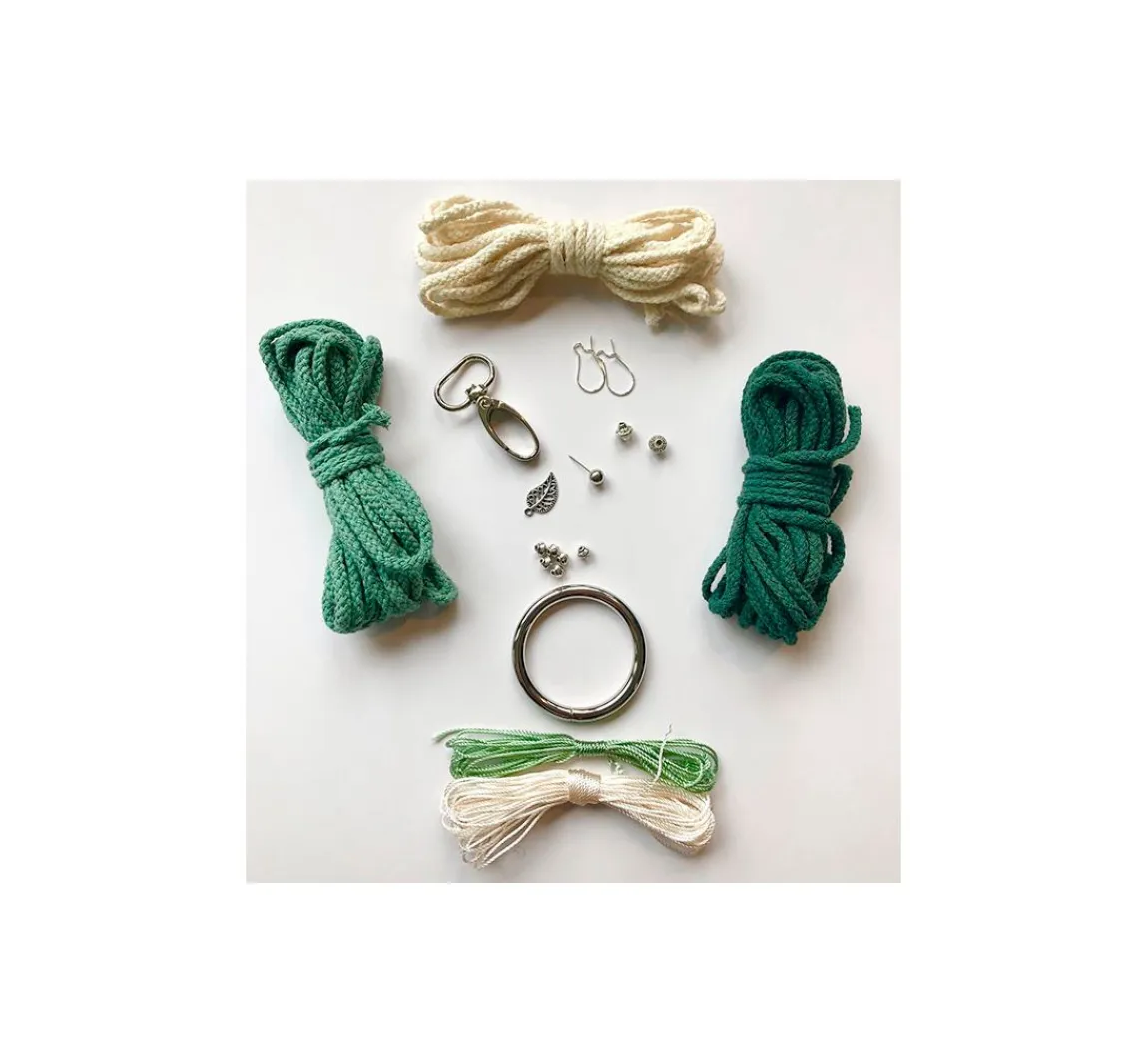 Topp Makramee-Schmuckset "Choose Happy"