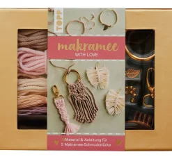 Clearance Topp Makramee-Schmuckset "With Love"