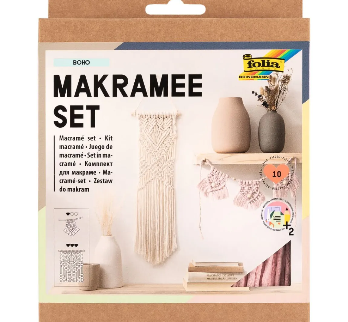 Clearance folia Makramee-Set "Boho"