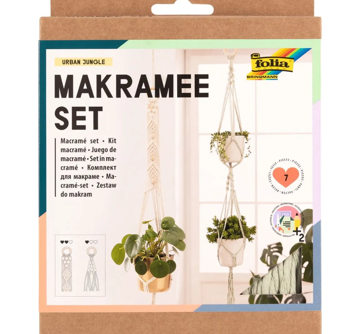 folia Makramee-Set "Urban Jungle"