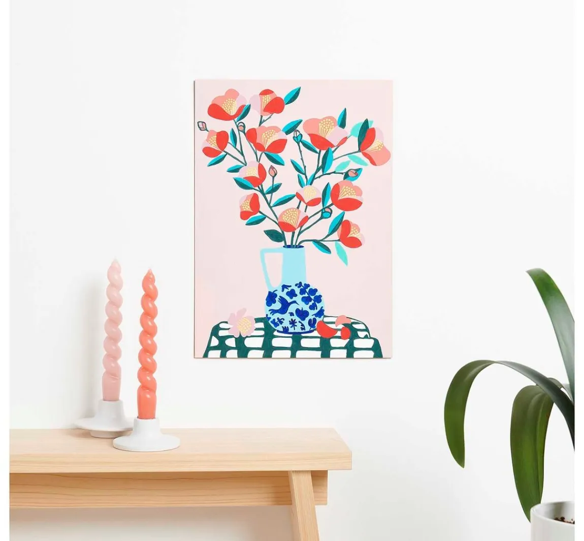 Online Rico Design Malen nach Zahlen "Kamelie"