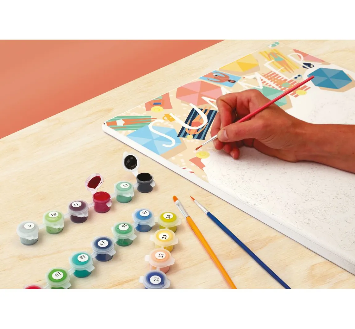 New Graine Creative Malen nach Zahlen, Keilrahmen