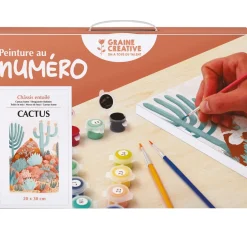 Discount Graine Creative Malen nach Zahlen, Keilrahmen