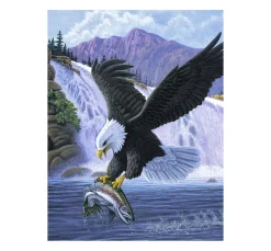 New Royal Langnickel Malen nach Zahlen "Sanctuary", 22 x 30 cm