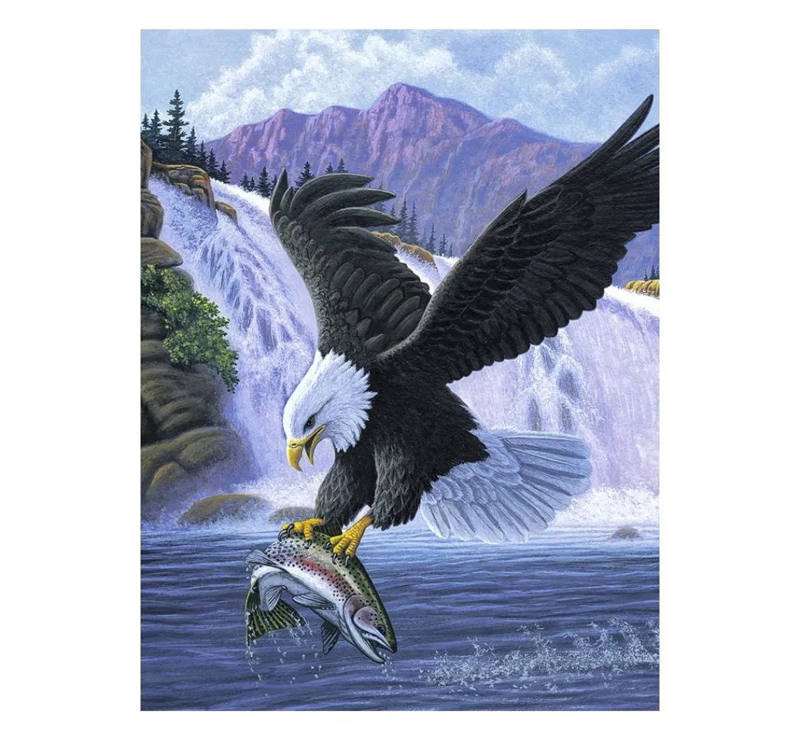 New Royal Langnickel Malen nach Zahlen "Sanctuary", 22 x 30 cm