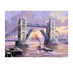 Royal Langnickel Malen nach Zahlen "Tower Bridge", 30 x 40 cm