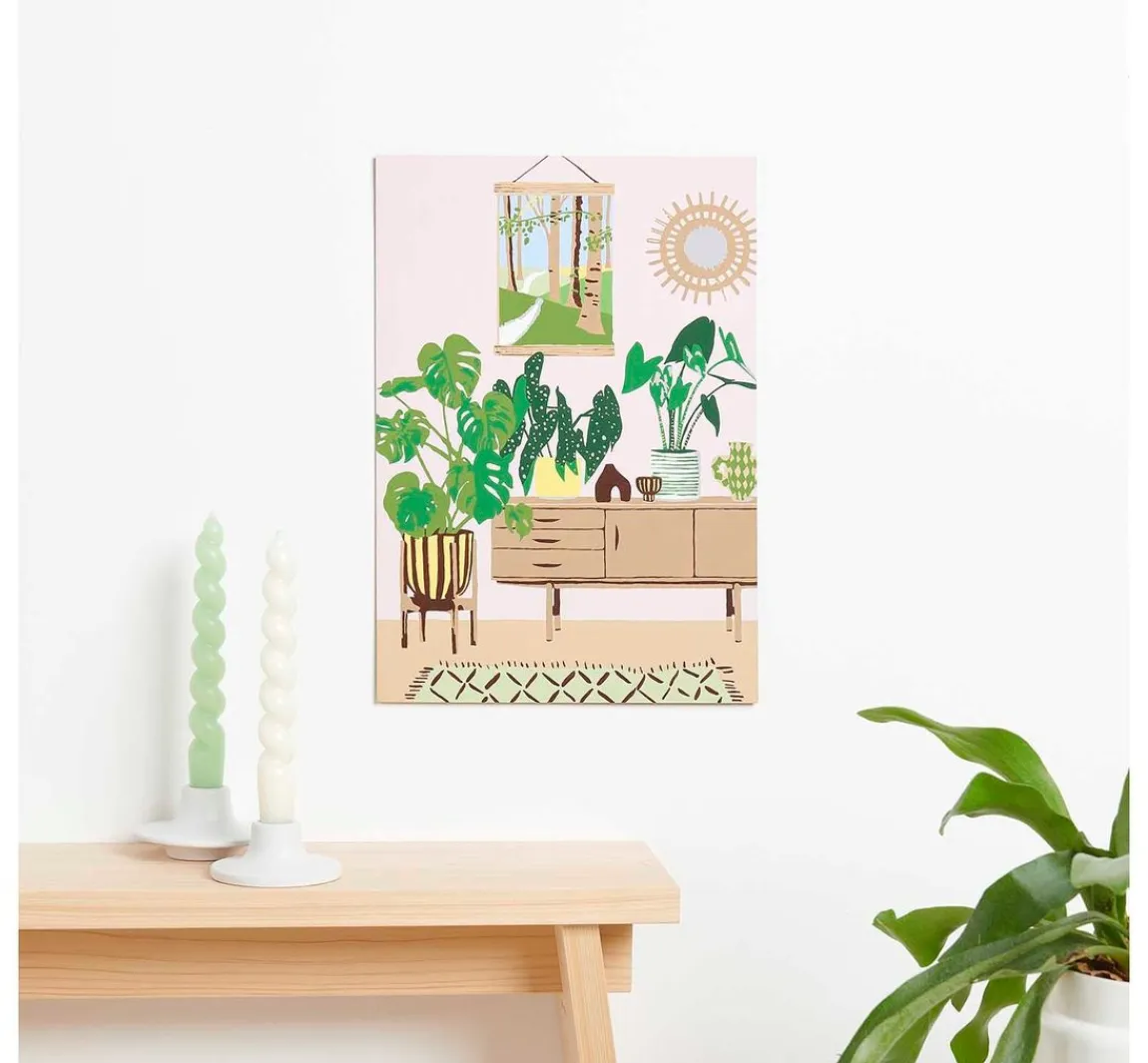 Hot Rico Design Malen nach Zahlen "Urban Jungle"