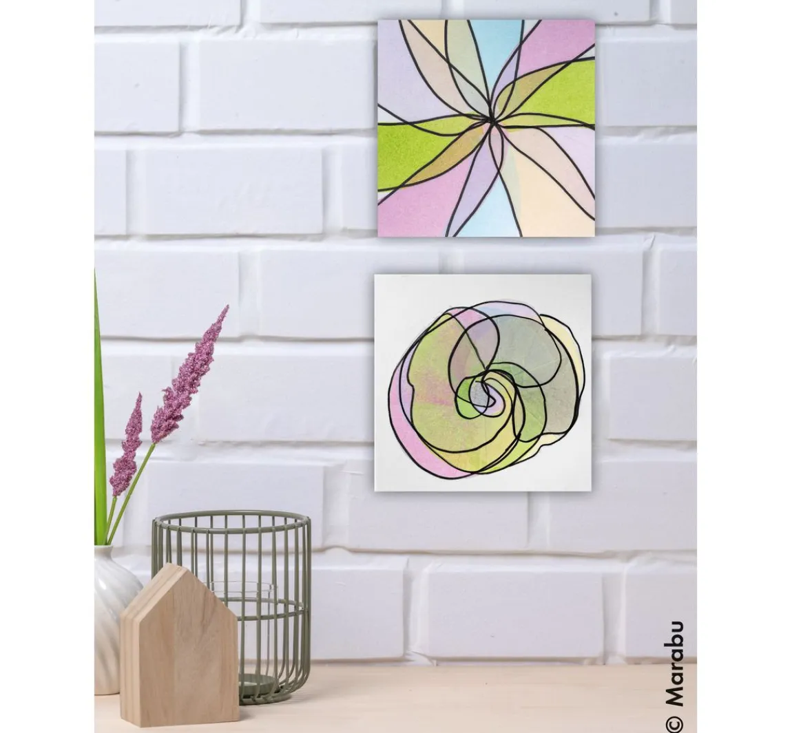 Online Marabu Acryl Color Squeegee Art Set