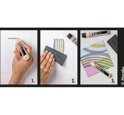 Online Marabu Acryl Color Squeegee Art Set