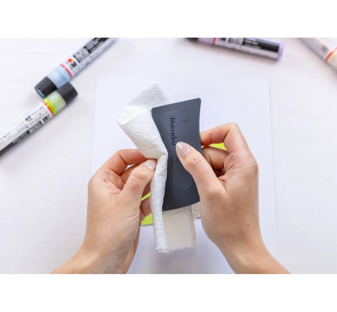 Online Marabu Acryl Color Squeegee Art Set