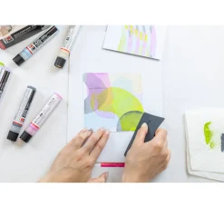 Online Marabu Acryl Color Squeegee Art Set
