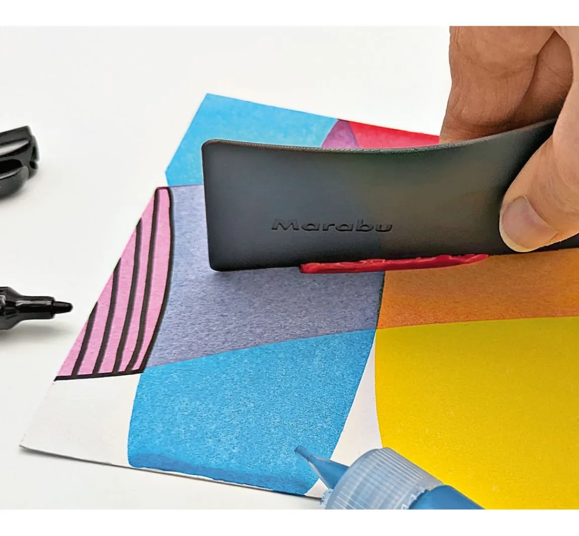 Online Marabu Acryl Color Squeegee Art Set