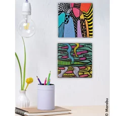 Online Marabu Acryl Color Squeegee Art Set