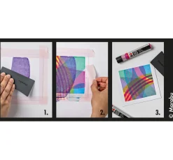 Online Marabu Acryl Color Squeegee Art Set