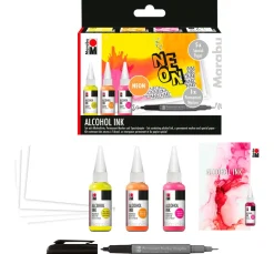 Discount Marabu Alcohol Ink-Set "Neon"