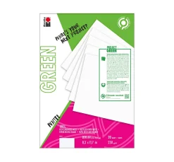 New Marabu Green Papierblock White, DIN A4