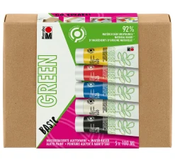 Sale Marabu Green Wasserbasierte Alkydfarbe Set BASIC