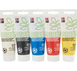 Sale Marabu Green Wasserbasierte Alkydfarbe Set BASIC