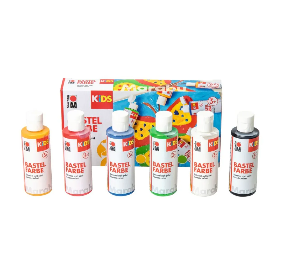 Sale Marabu KIDS BASTELFARBE, 6er-Set