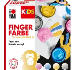 Clearance Marabu KiDS Fingerfarbe "STERNENGLANZ"
