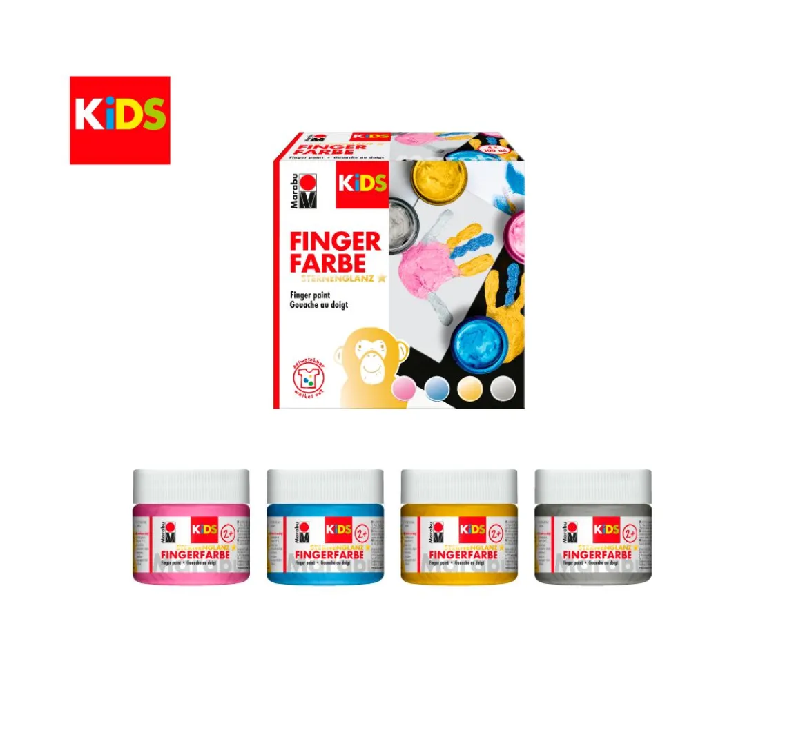 Clearance Marabu KiDS Fingerfarbe "STERNENGLANZ"