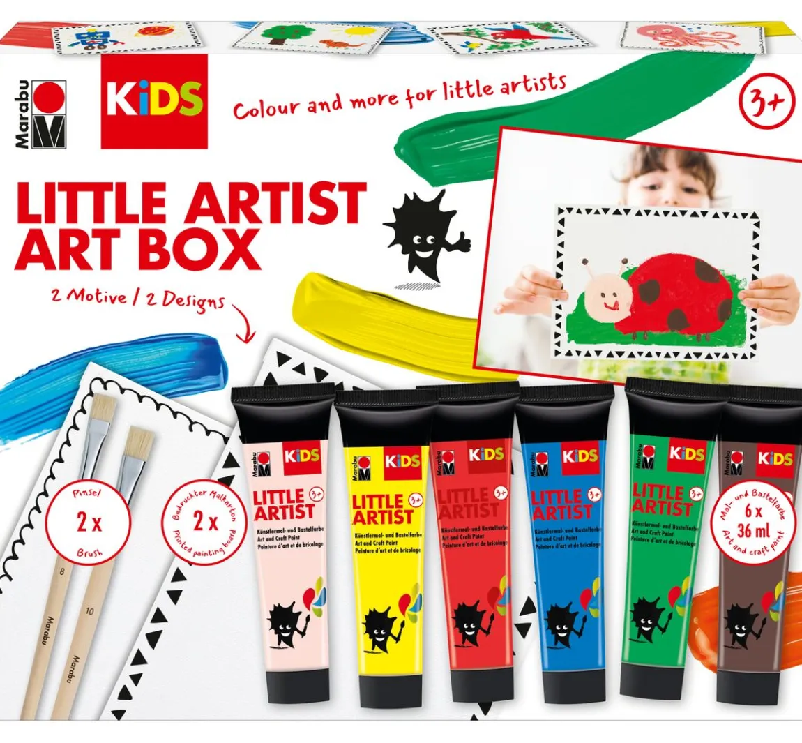Hot Marabu KiDS Little Artist Art Box
