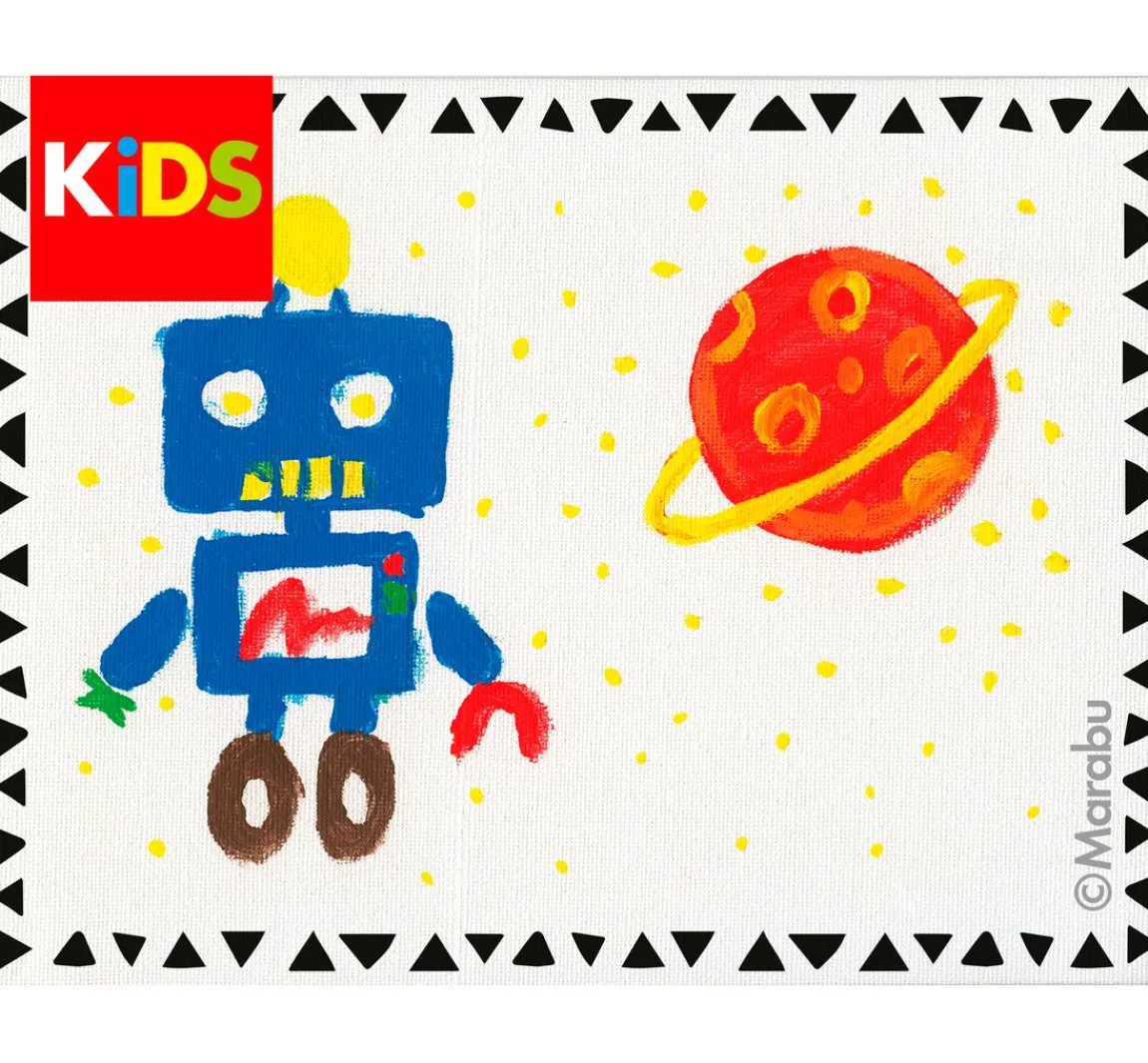 Hot Marabu KiDS Little Artist Art Box