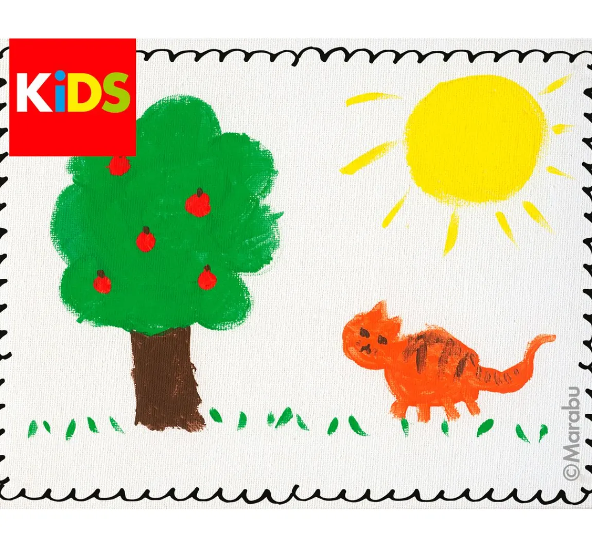 Hot Marabu KiDS Little Artist Art Box