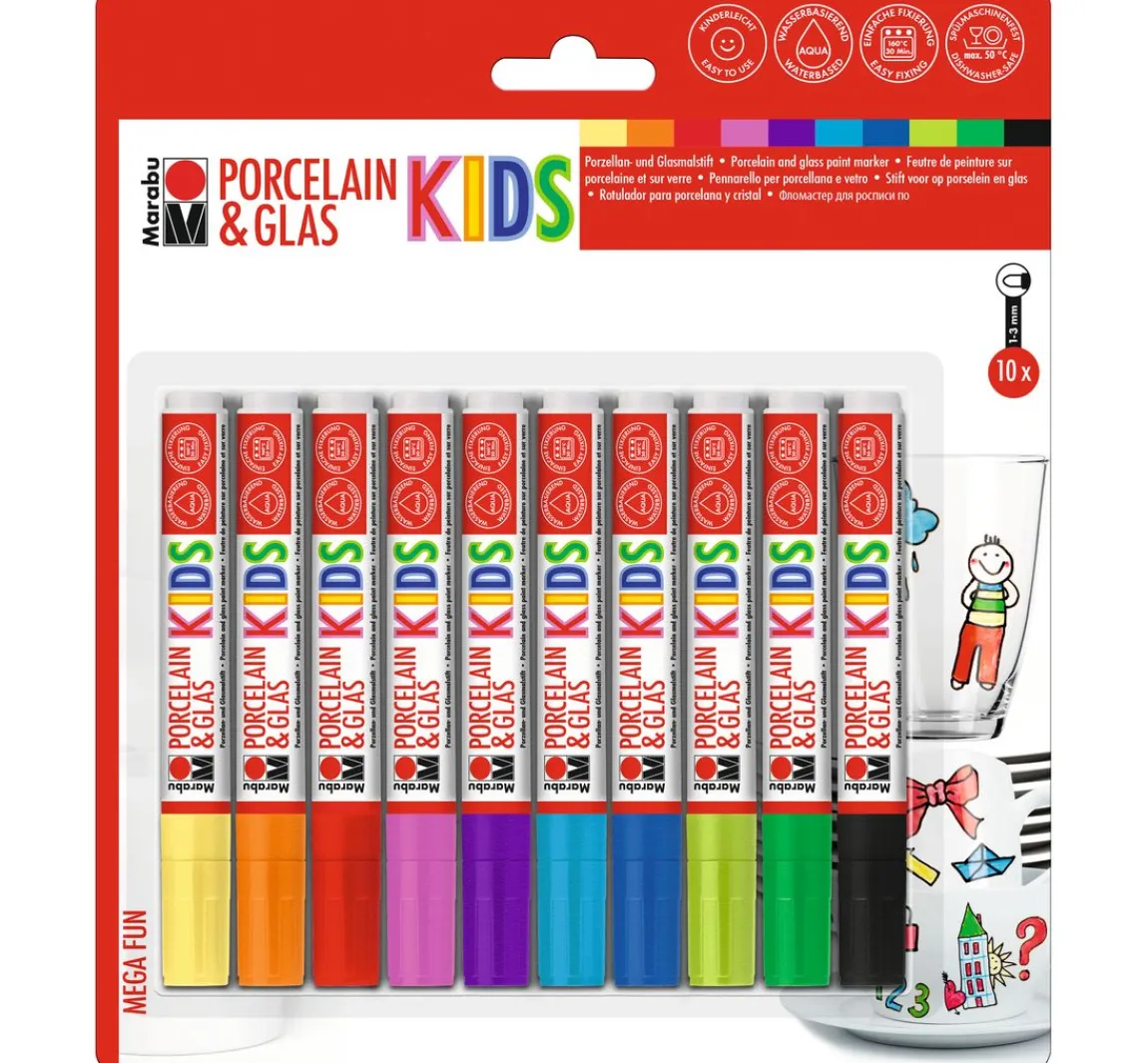 New Marabu KiDS Porcelain & Glas Painter