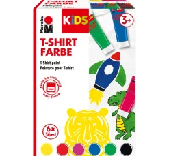 Clearance Marabu KiDS "T-Shirt Farbe", 6 x 36 ml