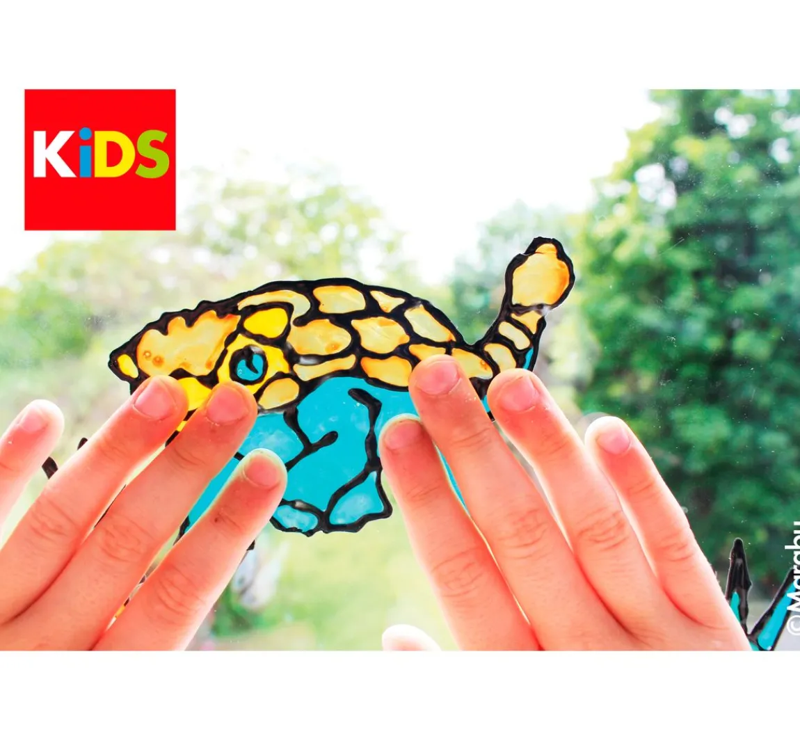 Outlet Marabu KiDS Window Color Set "Dinosaurier"