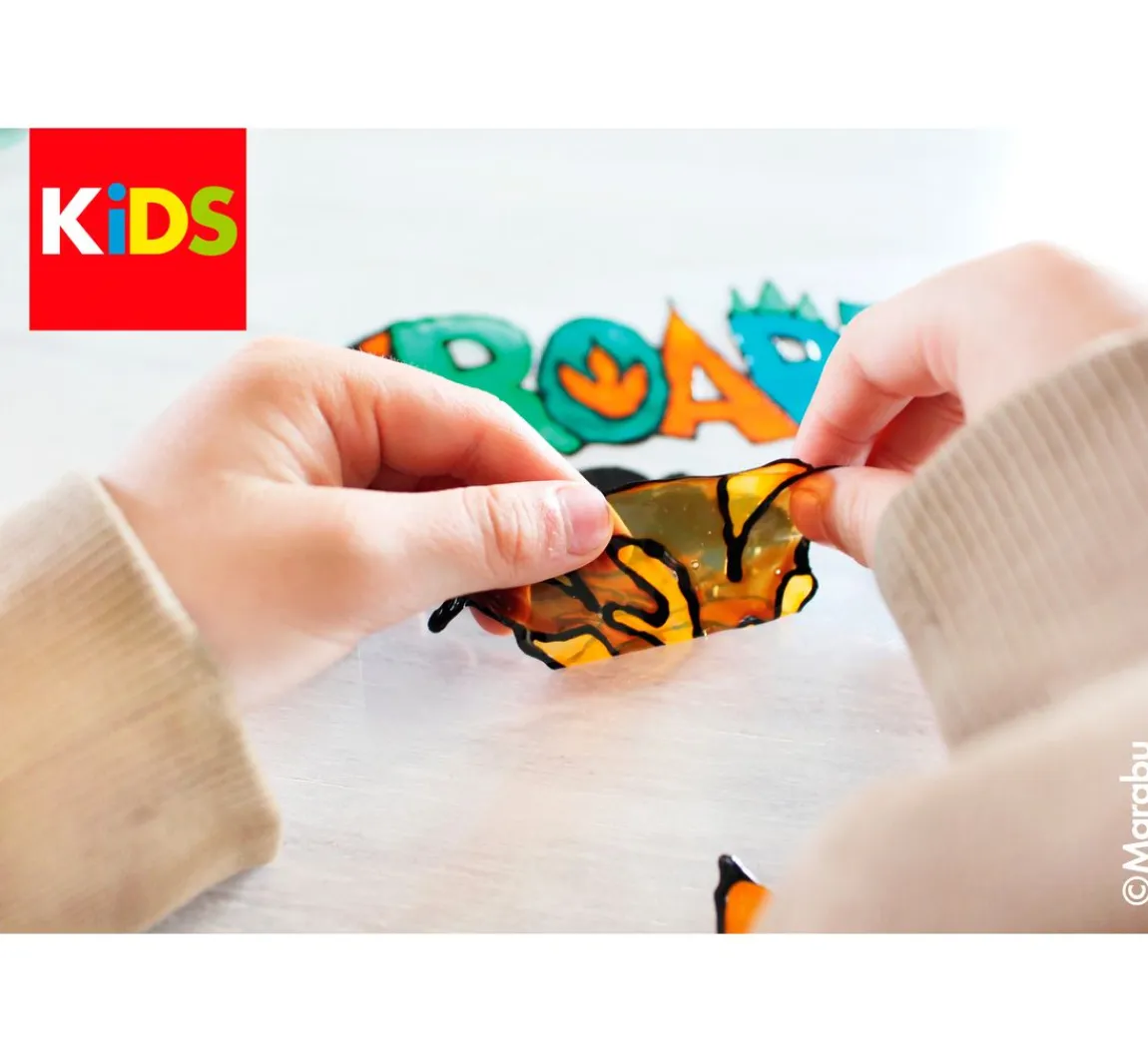 Outlet Marabu KiDS Window Color Set "Dinosaurier"