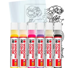 Marabu KiDS Window Color Set