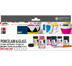 Best Marabu Porcelain & Glass "Starterset - Matt"