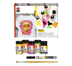 Sale Marabu Textil Neon Set