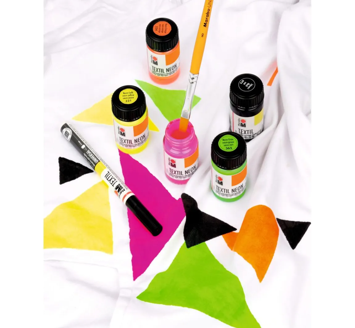 Sale Marabu Textil Neon Set