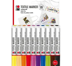 Marabu Textile Marker, 10er-Set