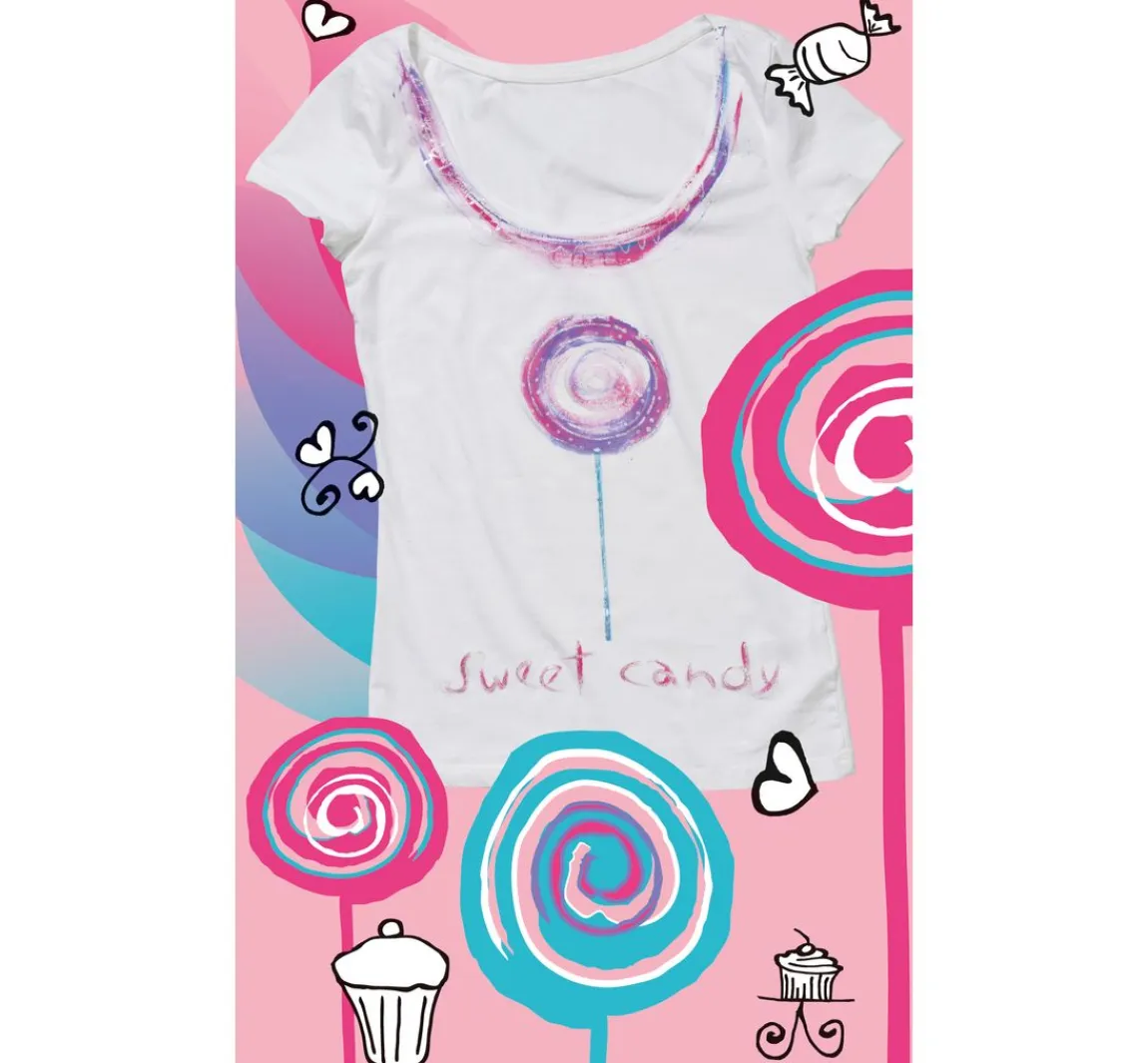 Outlet Marabu Textil-Set "Sweet Candy"