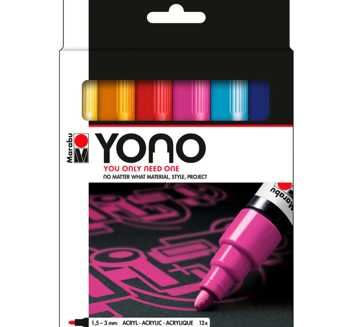 New Marabu YONO Marker-Set "ADVANCED"