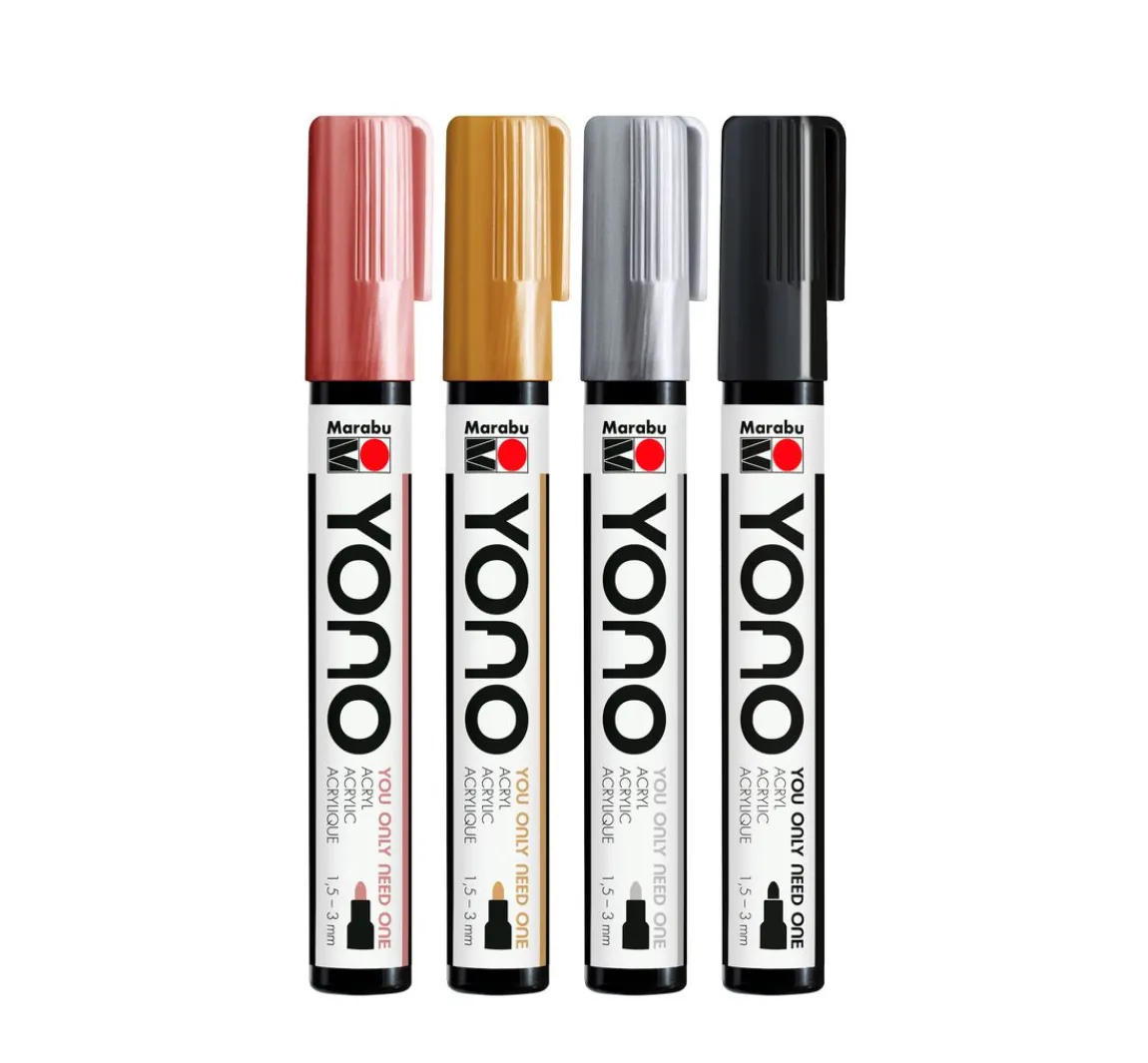 Sale Marabu YONO Marker-Set "METALLIC"