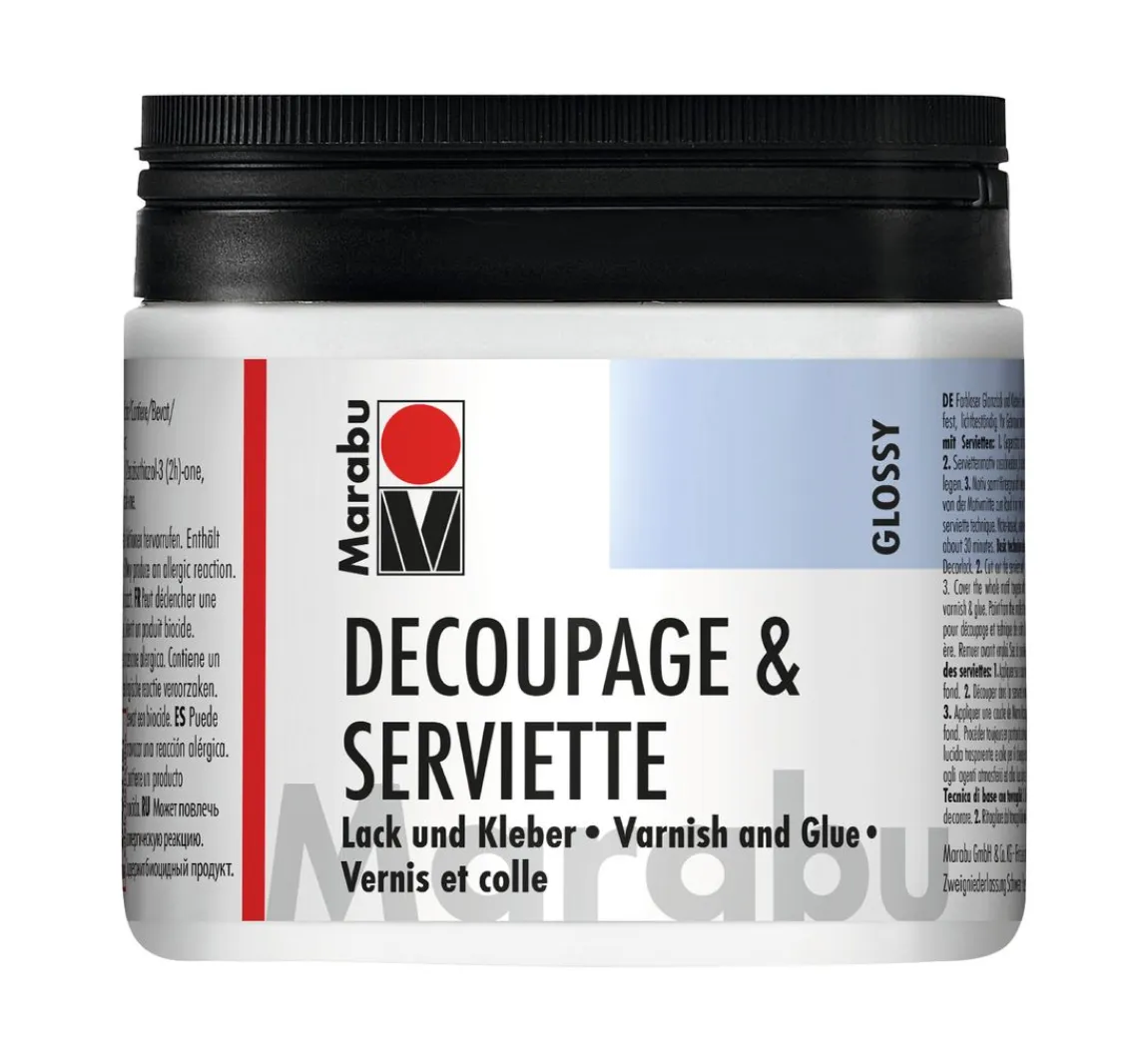 Sale Marabu -Serviettenlack + Kleber, glänzend, 500ml