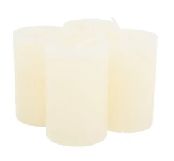 Best Wiedemann Marble Kerze, durchgefärbt, 4er-Pack