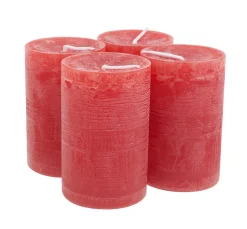 Best Wiedemann Marble Kerze, durchgefärbt, 4er-Pack