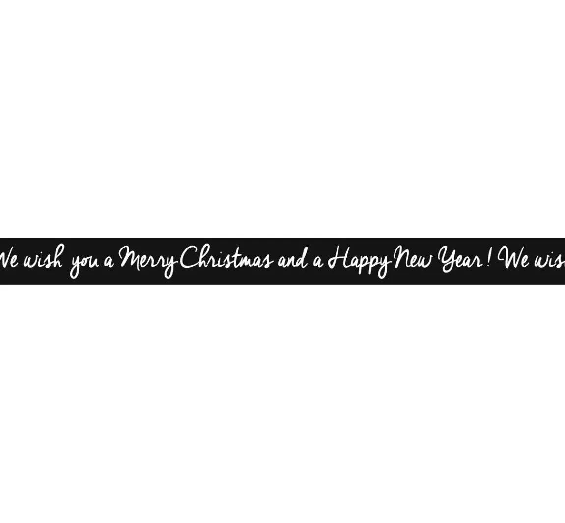 New URSUS Masking Tape "Merry Christmas & Happy New Year"