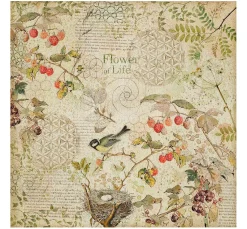 Hot Stamperia Maxi Scrapbook-Block "Forest"