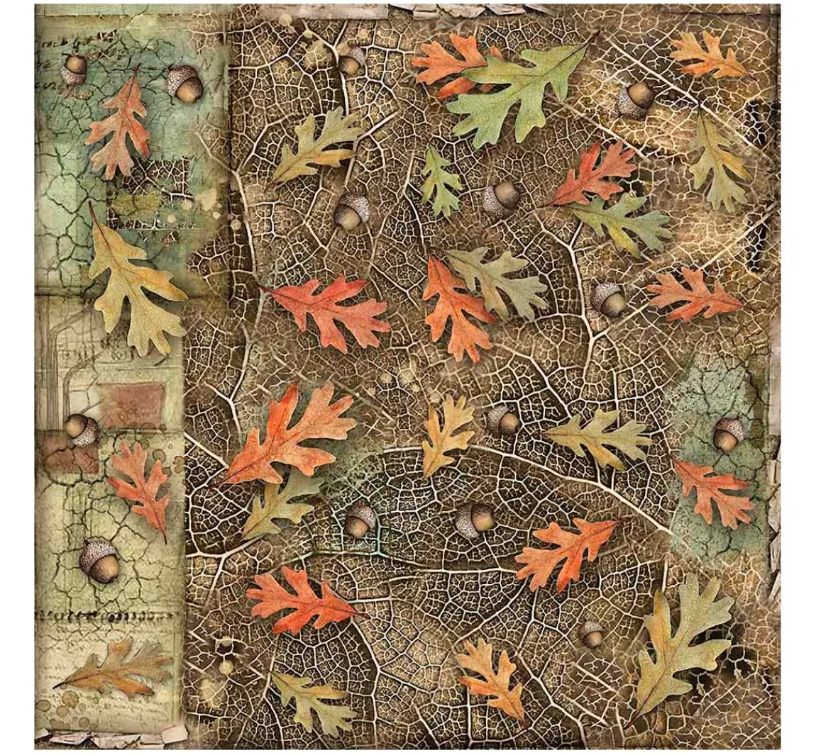 Hot Stamperia Maxi Scrapbook-Block "Forest"