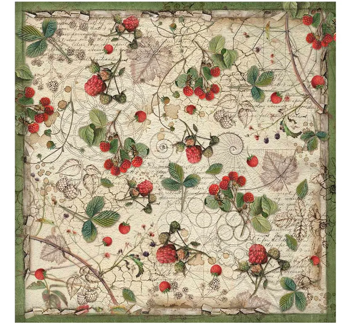 Hot Stamperia Maxi Scrapbook-Block "Forest"